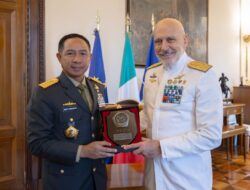 Panglima TNI Kunjungi Kepala Staf Pertahanan Italia