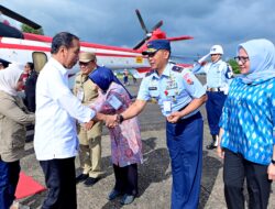 Danlanud Sultan Hasanuddin Melepas Keberangkatan Presiden RI Joko Widodo Menuju Jakarta