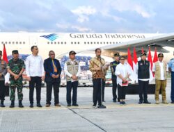 Panglima TNI Dampingi Presiden RI Kirim Bantuan Kemanusiaan ke Papua Nugini dan Afghanistan