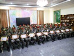 Puluhan Personel Militer Kamboja Lulus Kursus Bahasa Indonesia
