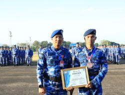 Danlanud Sultan Hasanuddin Berikan Penghargaan kepada Prajuritnya yang Berhasil Harumkan Nama Satuan