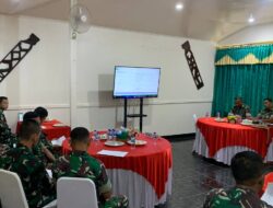 Dandim 1710/Mimika Pimpin Sidang Jabatan Bintara dan Tamtama Personel Kodim Triwulan III TA. 2024