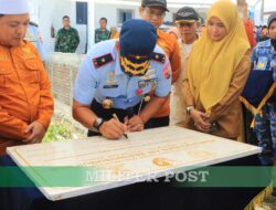 Danlanud Sultan Hasanuddin Resmikan Penggunaan Sumur Bor di Kabupaten Maros