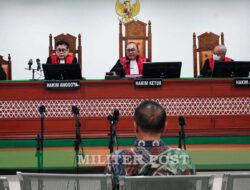 JPU Bacakan Replik terhadap Terdakwa dalam Sidang Pidana Perkara Tanah Mabes TNI Jatikarya