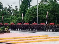 Dandim 1710/Mimika Hadiri Upacara HUT Bhayangkara Ke-78 Tahun 2024