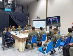 Danlanud Sultan Hasanuddin Ikuti Pembukaan Latihan Sikatan Daya Tahun 2024 Melalui Vicon