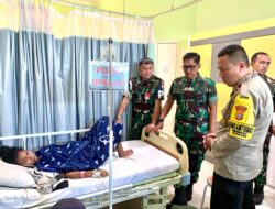 Danlanud Sultan Hasanuddin Tanggung Seluruh Biaya Pengobatan Korban Penembakan Senapan Angin di Palu