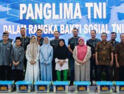 Panglima TNI Gelar Bhakti Sosial di Sarang Prajurit Petarung Marinir Cilandak