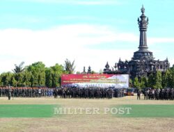 Cek Kesiapan, Apel Pasukan Pengamanan HLF MSP dan IAF Digelar di Denpasar