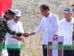 Panglima TNI Dampingi Presiden RI Groundbreaking dan Resmikan Infrastruktur di IKN