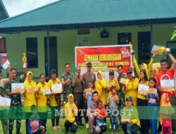 Kodim 1710/Mimika Akhiri Lomba Kegiatan Semarak Kemerdekaan Republik Indonesia ke-79