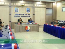 Exit Meeting Akhiri Audit Kinerja Itjenau di Lanud Sultan Hasanuddin