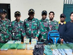 Yonzipur 5/ABW Gagalkan Penyeludupan 8,4 Kg Sabu