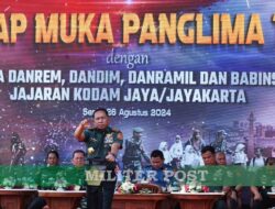 Panglima TNI Gelar Tatap Muka Bersama Satkowil Jajaran Kodam Jaya