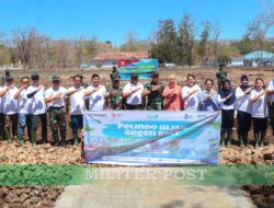 Danlanud El Tari Bersama Pangdam IX/Udayana Laksanakan Penanaman Pohon di Lanud El Tari