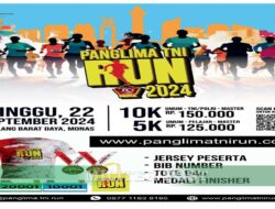 Semarakan HUT ke-79 TNI, Ayo Ikuti dan Bergabung Bersama Panglima TNI Run Tahun 2024