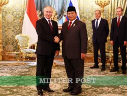 Menhan Prabowo Melakukan Pertemuan dengan Presiden Rusia Vladimir Putin, di Rusia