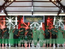 Dandim 1710/Mimika Pimpin Serah Terima Jabatan Danramil dan Perwira Staf