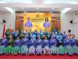 Ketua Umum Dharma Pertiwi Pimpin Sertijab Ketua Harian Dharma Pertiwi
