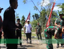 TMMD ke-121 Kodim 1615/Lotim Bantu Masyarakat Atasi Kesulitan Air Bersih di Dusun Lengkok Ratu Desa Kesik