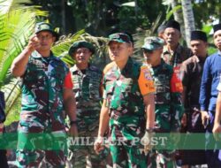 Tim Wasev Kodam IX/Udayana Mengunjungi Lokasi TMMD 121 Kodim 1615/Lotim