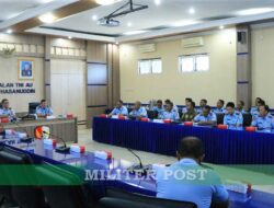 Entry Briefing Audit Kinerja Itjenau di Lanud Sultan Hasanuddin