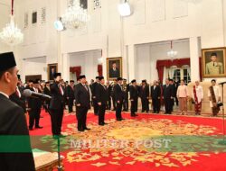 Panglima TNI Hadiri Upacara Penganugerahan Tanda Kehormatan RI di Istana Negara