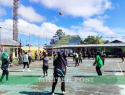Kodim 1710/Mimika Meriahkan HUT RI ke-79 Tahun 2024 dengan Turnamen Bola Voli