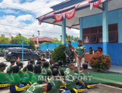 Babinsa Koramil Kota Bekali Wawasan Kebangsaan dan Bela Negara kepada Siswa-Siswi SMA Taruna