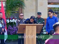 Panglima TNI Dampingi Presiden Jokowi Resmikan Gedung Pelayanan Kesehatan Ibu dan Anak di RS Ngoerah Denpasar