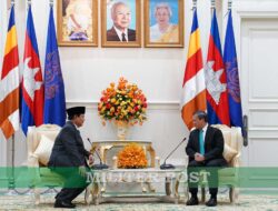Menhan Prabowo Temui PM dan Presiden Senat Kamboja Bahas Penguatan Kerja Sama