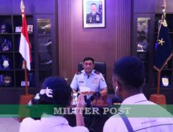 Danlanud El Tari Jadi “Penyiar Berita Istimewa” RRI Kupang