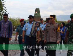 Danlanud El Tari Tinjau Lokasi Rencana Pembangunan Radar di Alor