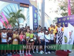 Kadisops Lanud El Tari Hadiri Kupang Exotic Run 2024