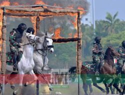 Kemeriahan Peringatan HUT Ke-79 TNI di Silang Monas