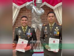 Dua Perwira TNI AD di Amerika Serikat Ukir Prestasi Internasional