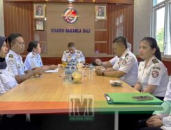 Inspektur Bakamla RI Terjun Langsung Lakukan Pengawasan Internal di Stasiun Karangasem Bali