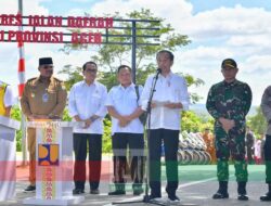 Panglima TNI Bersama Presiden RI Resmikan Inpres Jalan Daerah di Aceh Besar