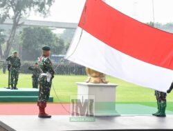 Kasdam Jaya Pimpin Upacara 17-an di Bulan November