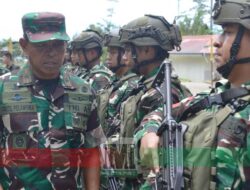Dandim 1710 Dampingi Kunjungan Kerja Danrem 173 Bertemu Brigjen TNI Pur Raharyono