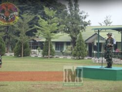 Pastikan Prajuritnya Siap, Letkol Sabdho Aji Wibowo Pimpin Apel Gelar Kesiapan Lakbakjatrad 2024