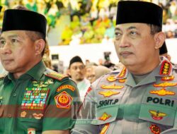 Panglima TNI dan Presiden Prabowo Subianto di Harlah NU ke-102