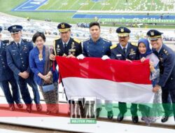 Seorang Perwira Remaja TNI AU Lulus  US Air Force Academy