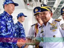 Bakamla RI sambut kedatangan Vietnam Coast Guard