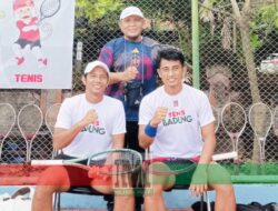 Dua Prajurit TNI AD Perkuat Badung di Turnamen Tenis Piala RS Prof I.G.N.G Ngoerah 2025