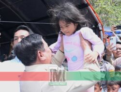 Prabowo Subianto di Pengungsian Langkat