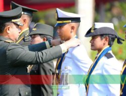 Sebanyak 734 Perwira Prajurit Karier TNI TA 2026 Dilantik Panglima TNI