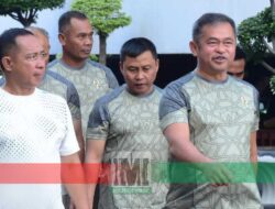 Panglima TNI dan Kasad Olahraga Bersama Prajurit, Ternyata ini Tujuannya?