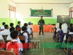 Selamatkan Generasi Muda, TNI Lakukan Penyuluhan Bahaya Narkoba di Halmahera Timur