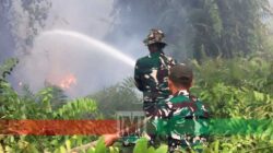 Satgas Irigasi Lanud Sjamsudin Noor Terus Perkuat Upaya Padamkan Karhutla Kalsel